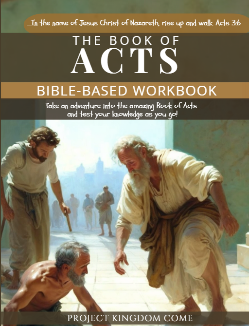 Acts Bible-based Workbook